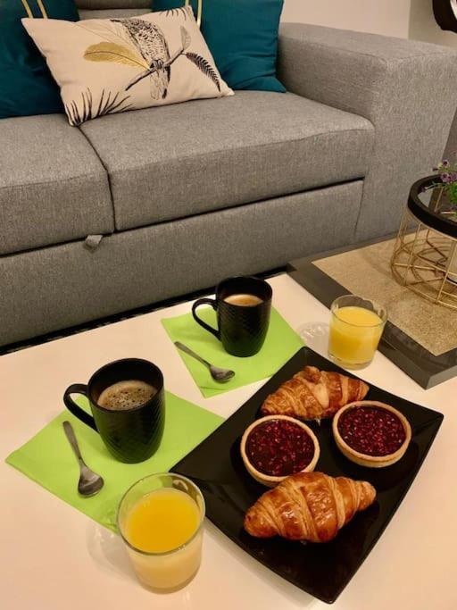 Grand Appartement 2 Chambres 5 Pers Max, Vue Panoramique Avec Parking 牟罗兹 外观 照片