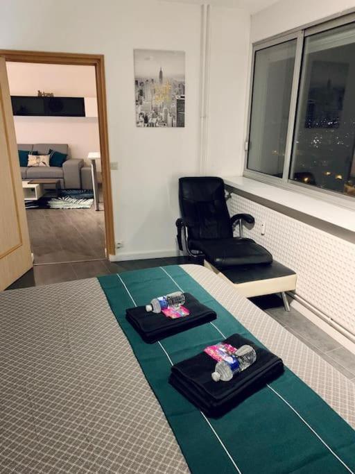 Grand Appartement 2 Chambres 5 Pers Max, Vue Panoramique Avec Parking 牟罗兹 外观 照片